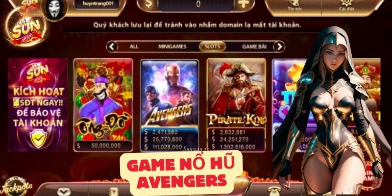 Game Nổ Hũ Avengers - Trải nghiệm game quay hũ đỉnh cao