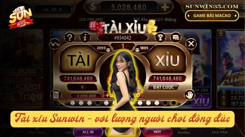 tài xỉu sunwin là 1 tựa game thu hút rất nhiều người chơi